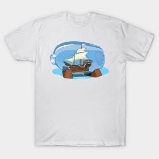 Ship in a Bottle T-Shirt